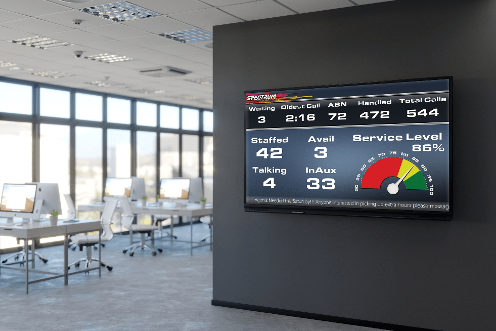 Call Board Computer Call Center Agent Desktops | Spectrum